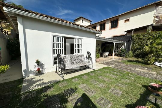 Varanda da Sala de casa de condomínio à venda com 4 quartos, 278m² em Anil, Rio de Janeiro