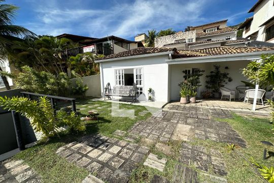 Varanda da Sala de casa de condomínio à venda com 4 quartos, 278m² em Anil, Rio de Janeiro