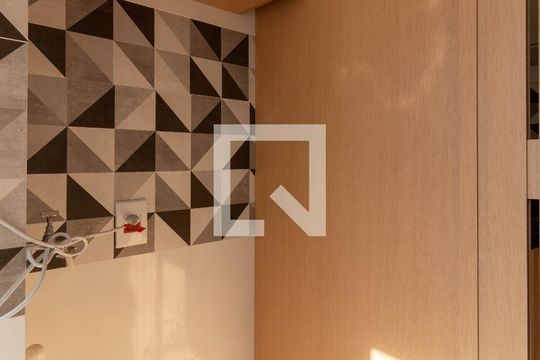 Área de Serviço de apartamento para alugar com 1 quarto, 26m² em Chácara Seis de Outubro, São Paulo