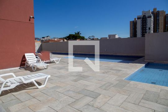 Área comum - Piscina de apartamento à venda com 2 quartos, 50m² em Centro, Diadema