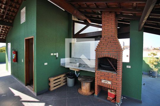 Espaço da Churrasqueira  de apartamento para alugar com 2 quartos, 56m² em Vila Jordanopolis, São Bernardo do Campo