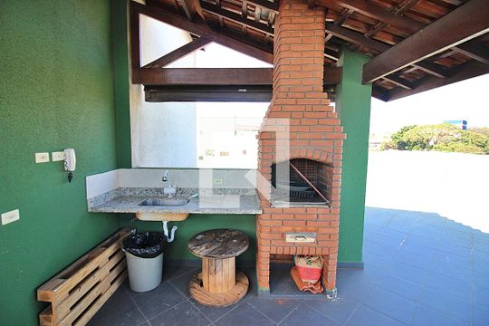 Espaço da Churrasqueira  de apartamento para alugar com 2 quartos, 56m² em Vila Jordanopolis, São Bernardo do Campo