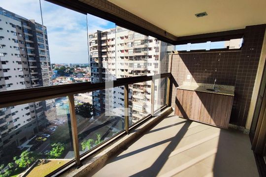 Varanda de apartamento para alugar com 4 quartos, 114m² em Cachambi, Rio de Janeiro