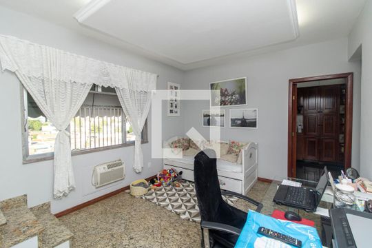Hall - Home Office de apartamento à venda com 3 quartos, 280m² em Jardim Guanabara, Rio de Janeiro