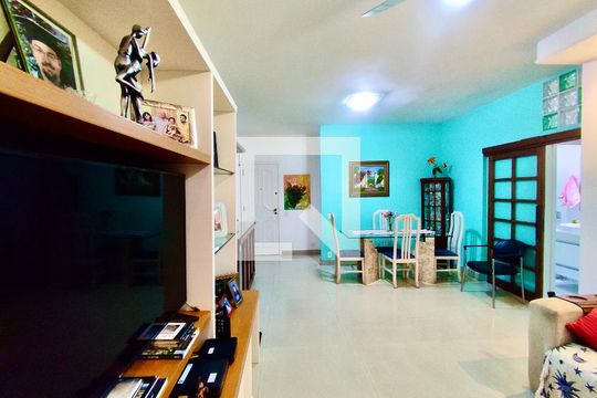 Sala de apartamento à venda com 3 quartos, 92m² em Lagoa, Rio de Janeiro
