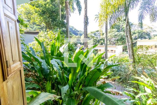 Sala Andar Inferior Vista de casa de condomínio à venda com 5 quartos, 450m² em São Conrado, Rio de Janeiro