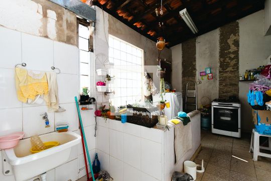 Área de Serviço de casa para alugar com 3 quartos, 186m² em Jardim Tamoio, Jundiaí