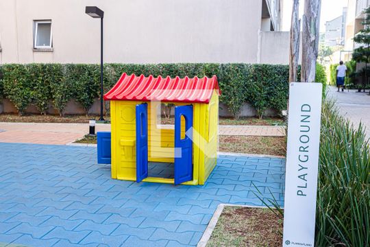 Área comum - Playground de apartamento para alugar com 1 quarto, 37m² em Vila Palmeiras, São Paulo