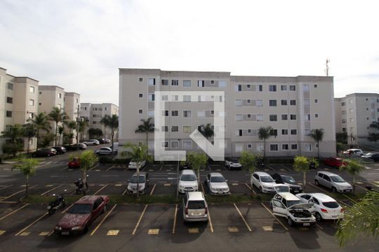 Vista da Sala de apartamento para alugar com 2 quartos, 49m² em Parque Campolim, Sorocaba