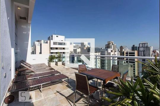 Área comum - Piscina de apartamento à venda com 1 quarto, 54m² em Consolação, São Paulo