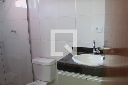 Banheiro de kitnet/studio à venda com 1 quarto, 24m² em Vila Santa Teresa (zona Leste), São Paulo