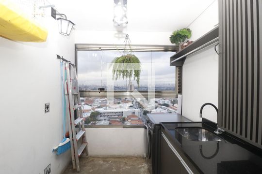 Área de Serviço de apartamento para alugar com 2 quartos, 70m² em Carandiru, São Paulo