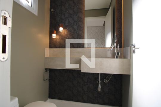 Lavabo de casa de condomínio à venda com 3 quartos, 91m² em Usina Piratininga, São Paulo