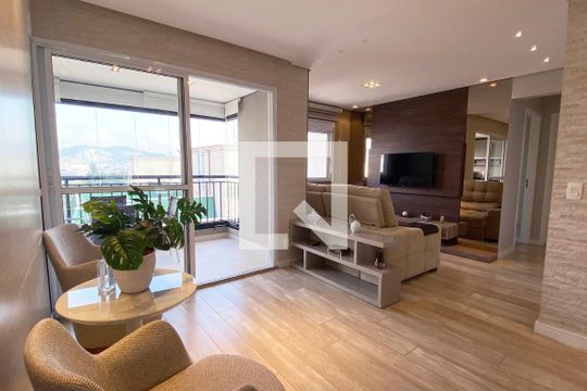 Sala de apartamento para alugar com 2 quartos, 73m² em Alphaville Empresarial, Barueri