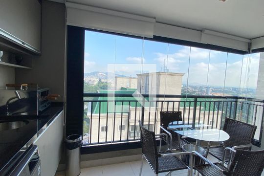 Varanda gourmet de apartamento para alugar com 2 quartos, 73m² em Alphaville Empresarial, Barueri