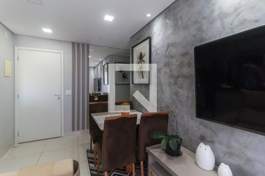Sala/Sala de Jantar de apartamento para alugar com 2 quartos, 49m² em Mogi das Cruzes, Mogi das Cruzes