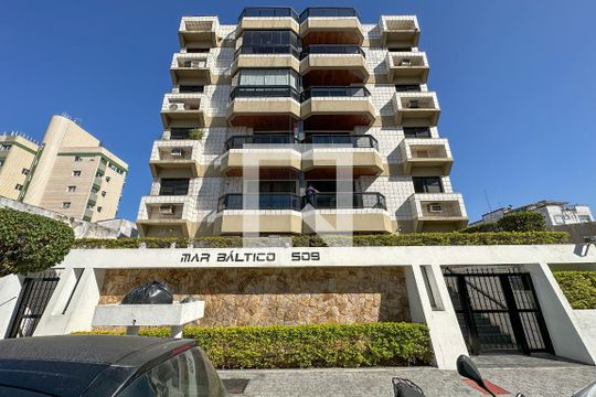 Fachada de apartamento para alugar com 3 quartos, 220m² em Enseada, Guarujá