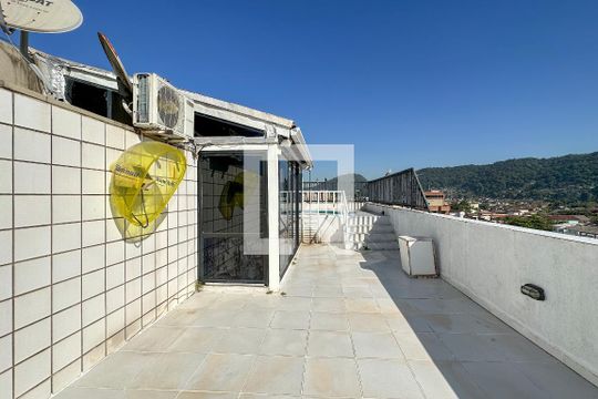 Terraço de apartamento para alugar com 3 quartos, 220m² em Enseada, Guarujá