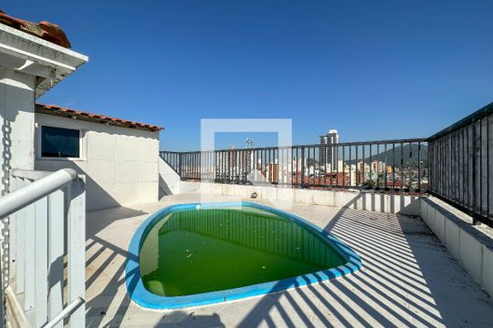 Terraço de apartamento para alugar com 3 quartos, 220m² em Enseada, Guarujá