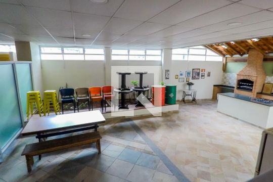 Área comum - Churrasqueira de kitnet/studio para alugar com 1 quarto, 31m² em Liberdade, São Paulo