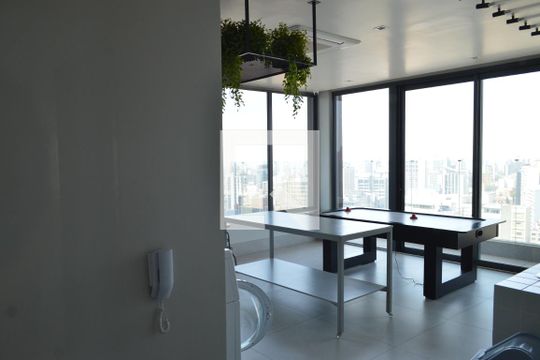 Área comum de kitnet/studio à venda com 1 quarto, 23m² em Paraíso, São Paulo