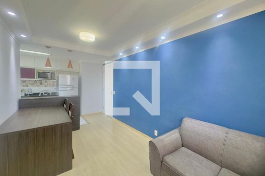 Sala de apartamento para alugar com 2 quartos, 47m² em Jardim Las Vegas, Guarulhos