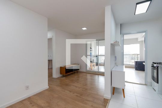 Sala de apartamento à venda com 2 quartos, 68m² em Jardim Caravelas, São Paulo