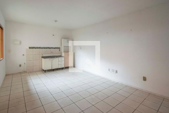 Sala/Cozinha de kitnet/studio para alugar com 1 quarto, 28m² em Nossa Senhora das Graças, Canoas