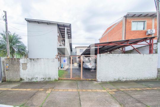 Fachada de kitnet/studio para alugar com 1 quarto, 28m² em Nossa Senhora das Graças, Canoas