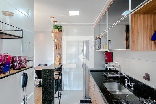 Cozinha de apartamento à venda com 1 quarto, 52m² em Brás, São Paulo