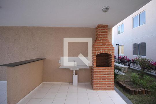 Área comum - Churrasqueira de apartamento para alugar com 2 quartos, 40m² em Trindade, São Gonçalo