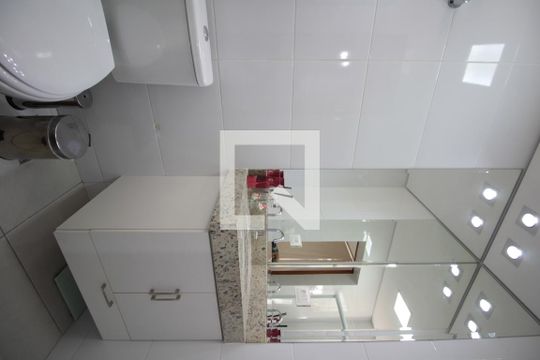 Banheiro da Suite de apartamento à venda com 3 quartos, 140m² em São João Batista, Belo Horizonte