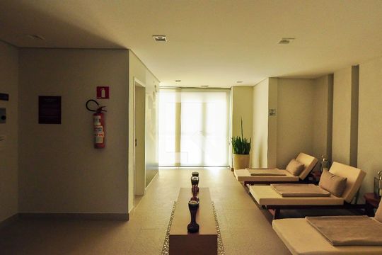 Área comum - Descanso de apartamento para alugar com 1 quarto, 47m² em Pinheiros, São Paulo