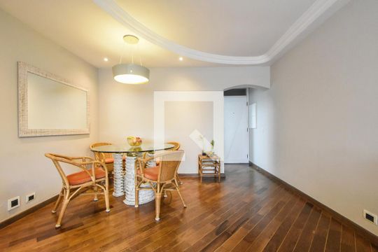 Sala de Jantar  de apartamento à venda com 2 quartos, 86m² em Jardim das Acácias, São Paulo