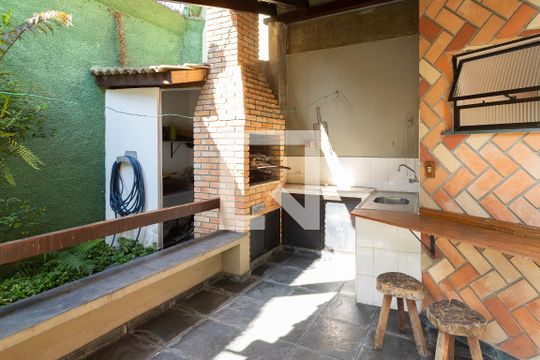 Área Churrasqueira  de casa para alugar com 4 quartos, 320m² em Jardim das Americas, São Bernardo do Campo