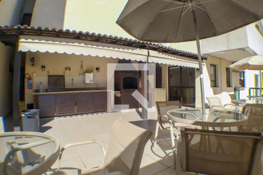 Área comum - Churrasqueira de apartamento à venda com 3 quartos, 150m² em Icaraí, Niterói