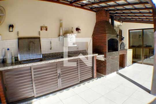 Área comum - Churrasqueira de apartamento à venda com 3 quartos, 150m² em Icaraí, Niterói