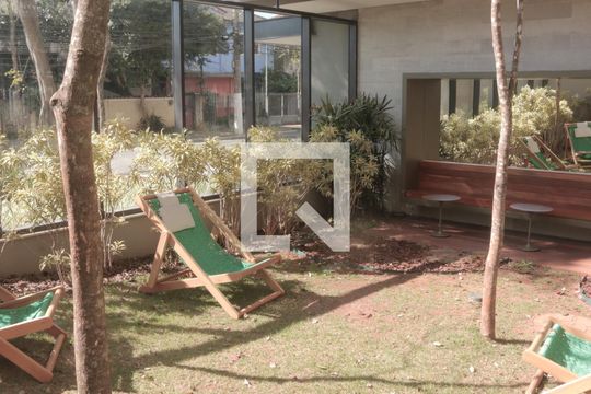 Área Comum - Área verde de kitnet/studio à venda com 1 quarto, 25m² em Vila Mariana, São Paulo