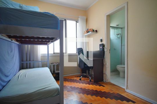 Sala - Quarto de kitnet/studio à venda com 1 quarto, 33m² em Cristo Redentor, Porto Alegre
