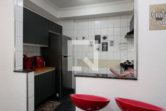 Cozinha de apartamento à venda com 3 quartos, 81m² em República, São Paulo