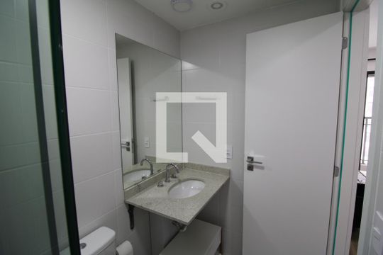 Banheiro de kitnet/studio à venda com 1 quarto, 23m² em Tucuruvi, São Paulo