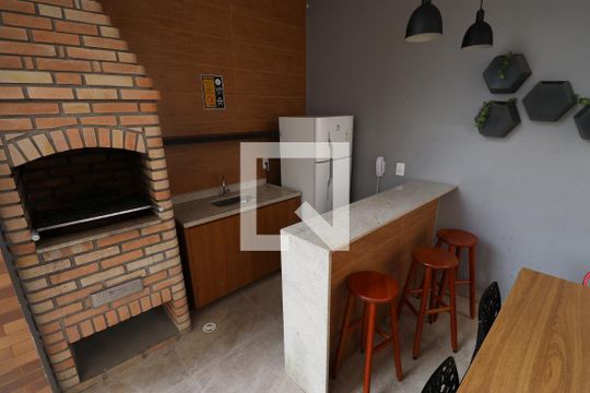 Área comum - Churrasqueira de apartamento à venda com 1 quarto, 29m² em Várzea da Barra Funda, São Paulo