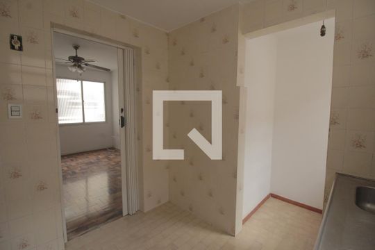 Cozinha de apartamento à venda com 2 quartos, 58m² em Higienópolis, Porto Alegre