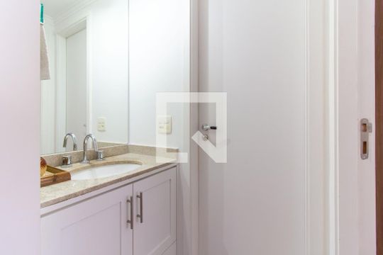 Lavabo de apartamento à venda com 1 quarto, 50m² em Vila Gomes Cardim, São Paulo