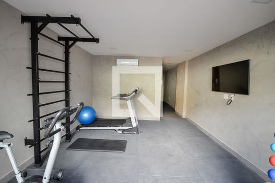 Área comum - Academia de apartamento à venda com 1 quarto, 42m² em Maracanã, Rio de Janeiro