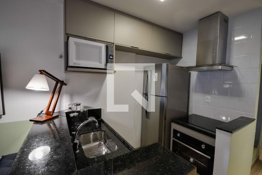 Cozinha de apartamento à venda com 1 quarto, 42m² em Maracanã, Rio de Janeiro