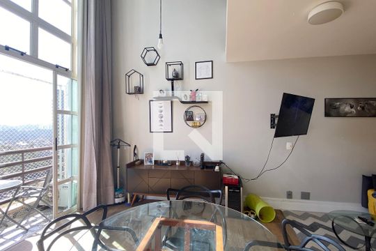 Sala de Jantar de apartamento à venda com 1 quarto, 75m² em Alphaville Industrial, Barueri