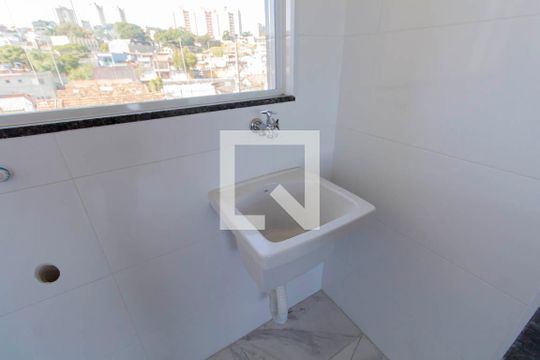 Cozinha e Área de Serviço Integrada de apartamento para alugar com 2 quartos, 36m² em Jardim Sao Vicente, São Paulo