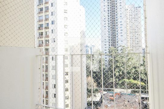Varanda  de apartamento para alugar com 2 quartos, 68m² em Brooklin Novo, São Paulo