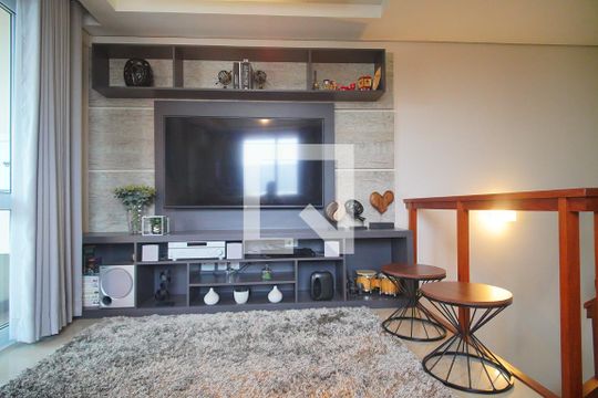 Sala de TV de apartamento para alugar com 2 quartos, 205m² em Centro, São Leopoldo